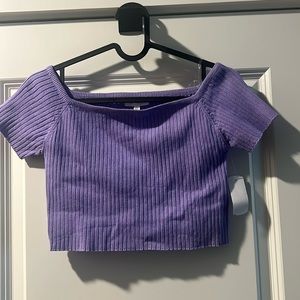 Cute Purple Crop